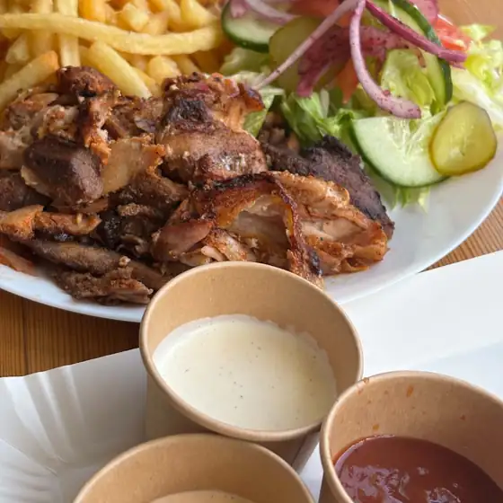Kebab talerz